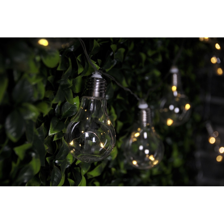 LED Dekoracyjny łańcuch SMOLDER 5,3 m 20xLED/2,7W/230V