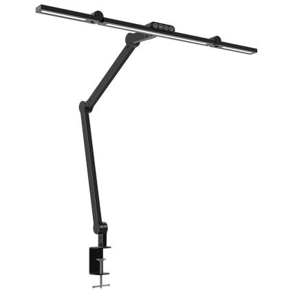LED Regulowana dotykowo elastyczna lampa stołowa LED/24W/230V 3000-6500K CRI 92 czarna