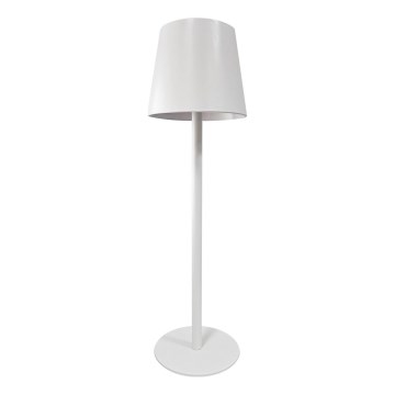 LED Dotykowa lampa stołowa ściemnialna LED/5W/5V USB 1200 mAh biała