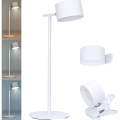 LED Dotykowa lampka 3w1 z funkcją ściemniania, ładowarka LED/4W/2000 mAh 3000/4000/6500K biała