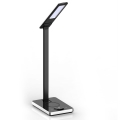 LED Dotykowa ściemnialna lampa stołowa LED/7W/5V 3000-6500K USB czarna
