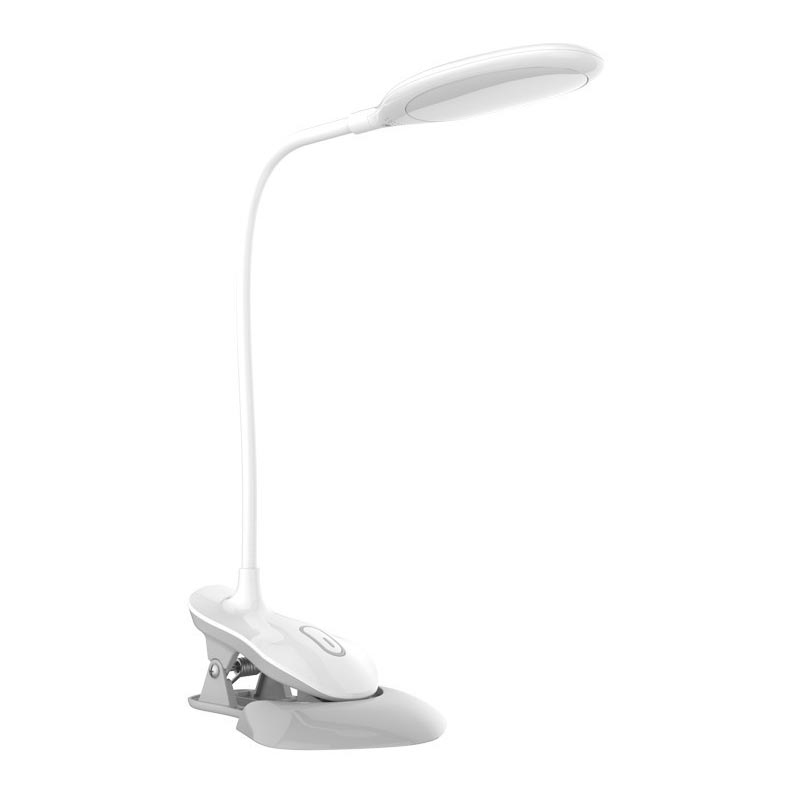 LED Dotykowa ściemniana lampa stołowa z klipsem LED/3W/230V