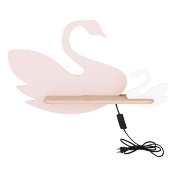 LED Dziecięca lampa ścienna z półką SWAN LED/5W/230V,