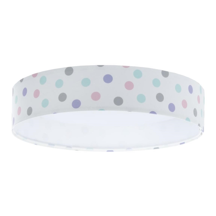 LED Dziecięca lampa sufitowa GALAXY KIDS LED/24W/230V kolorowe kropki