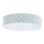 LED Dziecięca lampa sufitowa GALAXY KIDS LED/24W/230V zielono-biała w kropki