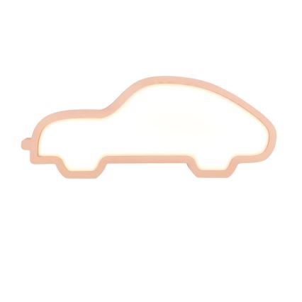 LED Dziecięca lampka biurkowa CAR LED/11W/230V różowa