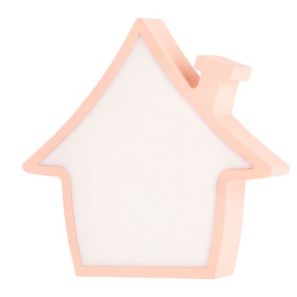 LED dziecięca lampka biurkowa HOUSE LED/10W/230V różowa
