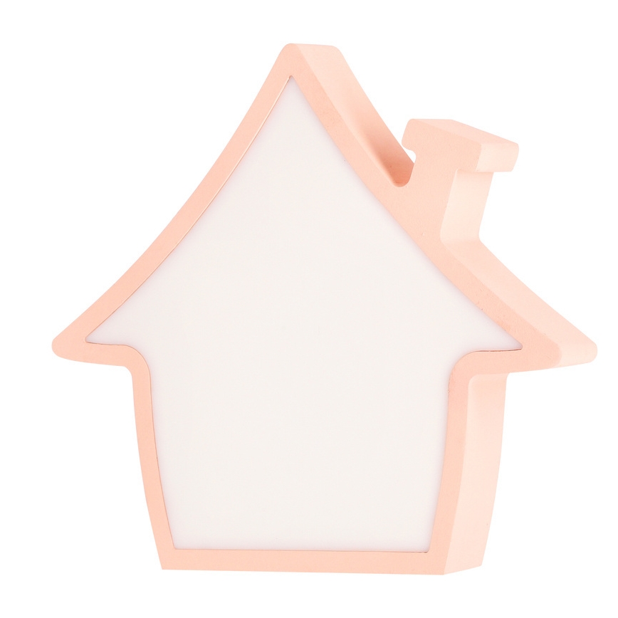 LED dziecięca lampka biurkowa HOUSE LED/10W/230V różowa