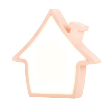 LED dziecięca lampka biurkowa HOUSE LED/10W/230V różowa