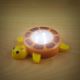 LED Dziecięca lampka nocna LED/1W/3xAAA żółw