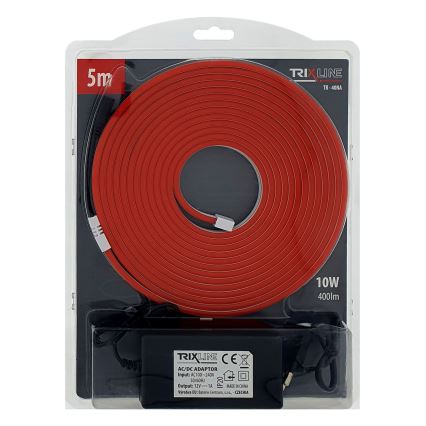 Elastyczna taśma LED NEON LED/10W/230V 5 m IP65 czerwona