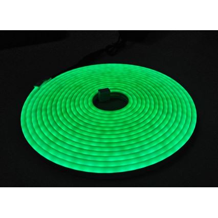 Elastyczna taśma LED NEON LED/10W/230V 5 m IP65 zielona
