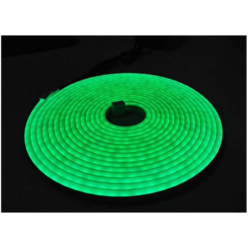 Elastyczna taśma LED NEON LED/10W/230V 5 m IP65 zielona