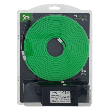 Elastyczna taśma LED NEON LED/10W/230V 5 m IP65 zielona