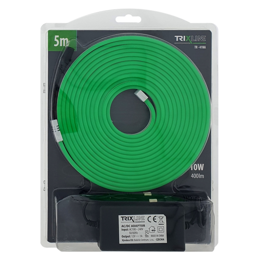 Elastyczna taśma LED NEON LED/10W/230V 5 m IP65 zielona