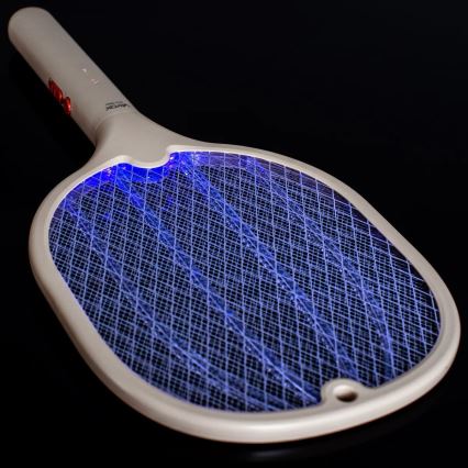 LED Elektryczna pułapka na owady 2w1 500 mAh/5V beżowy