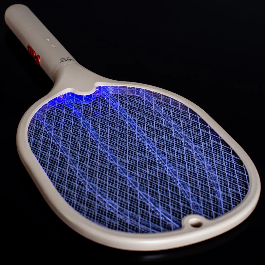 LED Elektryczna pułapka na owady 2w1 500 mAh/5V beżowy