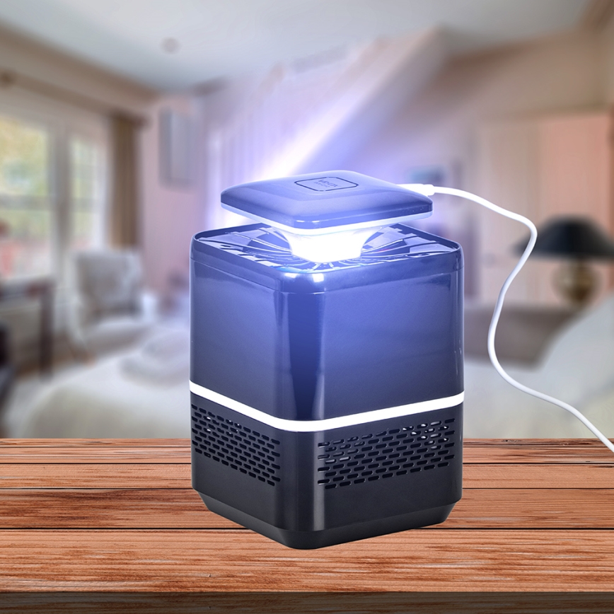 LED Elektryczna pułapka na owady USB/5V 40 m²