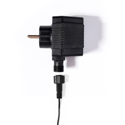 Zewnętrzny łańcuch LED FELICIA FILAMENT 20xE10 19m kolorowe/ciepła biel IP44, Wyprodukowano w Czechach