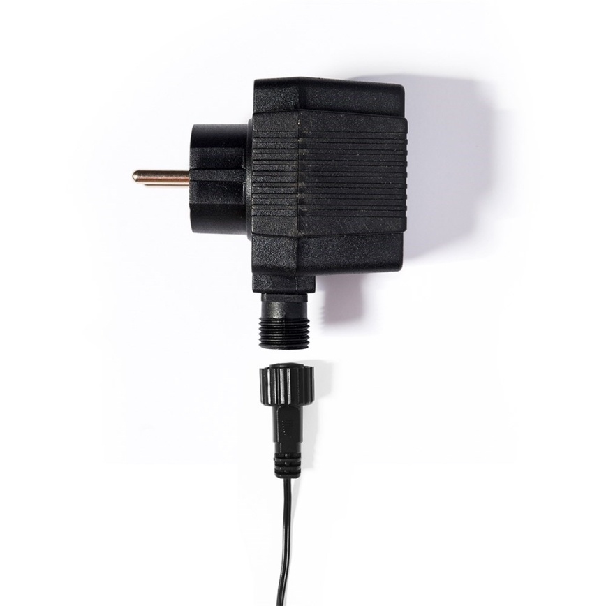 Zewnętrzny łańcuch LED FELICIA FILAMENT 20xE10 19m kolorowe/ciepła biel IP44, Wyprodukowano w Czechach