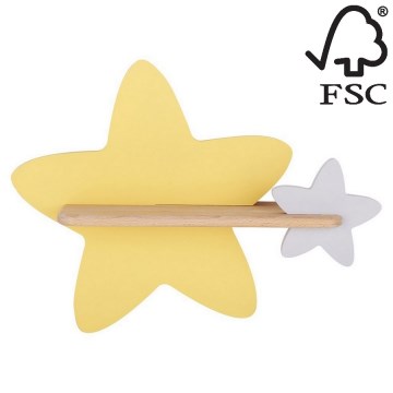 LED Kinkiet dziecięcy z półką STAR LED/5W/230V - certyfikat FSC