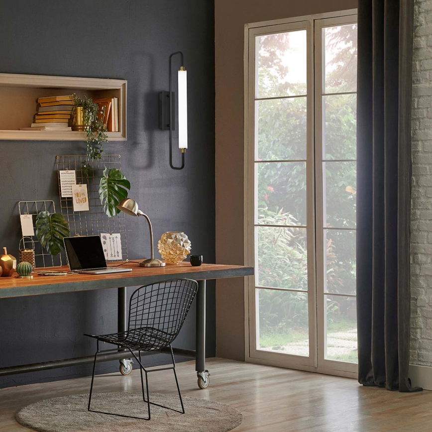 LED Kinkiet FELICJA LED/14W/230V 4000K czarny