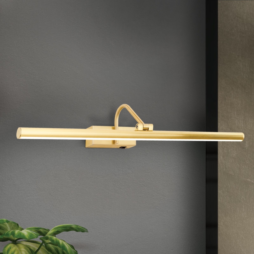 LED Kinkiet galeryjka PORTRAIT LED/12W/230V 60 cm złoty