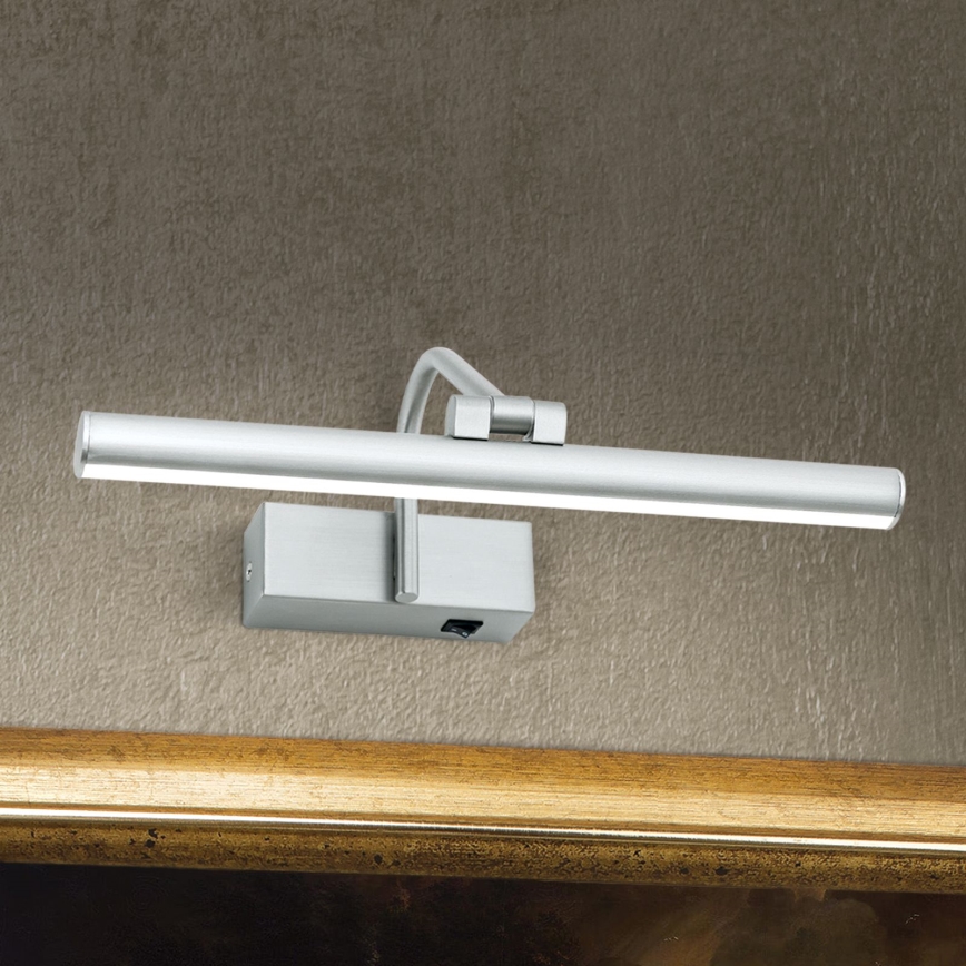 LED Kinkiet galeryjka PORTRAIT LED/6W/230V 30 cm matowy chrom