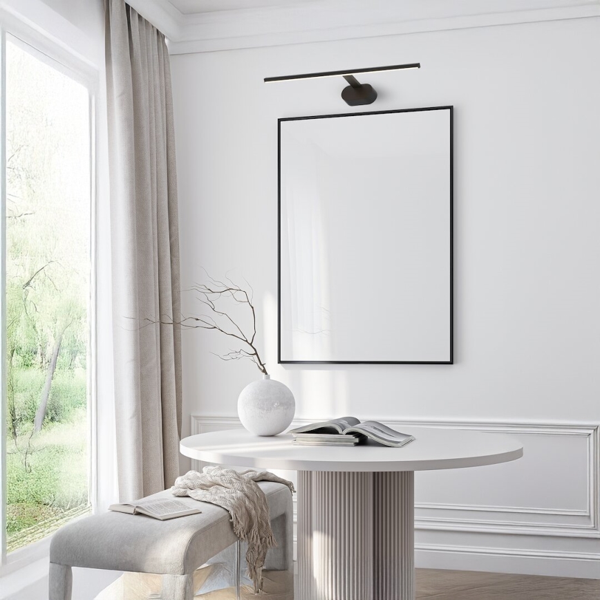 LED Kinkiet galeryjka PRADO LED/11W/230V czarny