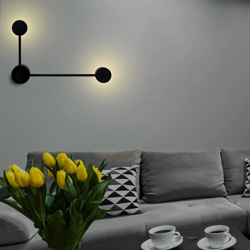 LED Kinkiet JOY 2xGX53/6W/230V czarny