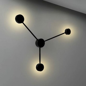 LED Kinkiet JOY 3xGX53/6W/230V czarny