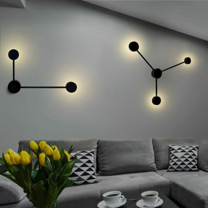 LED Kinkiet JOY 3xGX53/6W/230V czarny