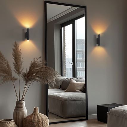 LED Kinkiet LAGOS 2xG9/3W/230V 4000K czarny