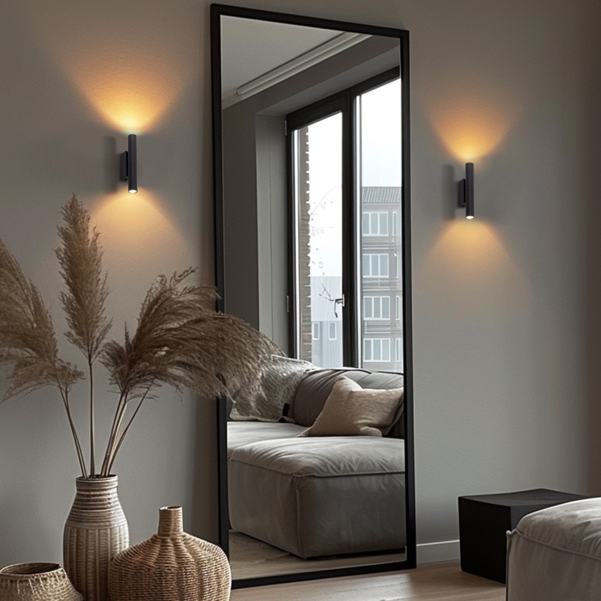 LED Kinkiet LAGOS 2xG9/3W/230V 4000K czarny