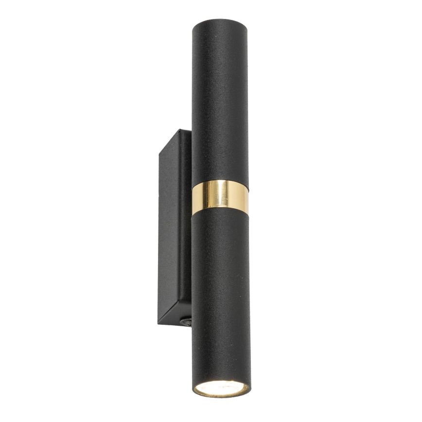 LED Kinkiet LAGOS 2xG9/3W/230V 4000K czarny/złoty