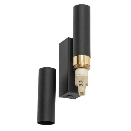LED Kinkiet LAGOS 2xG9/3W/230V 4000K czarny/złoty