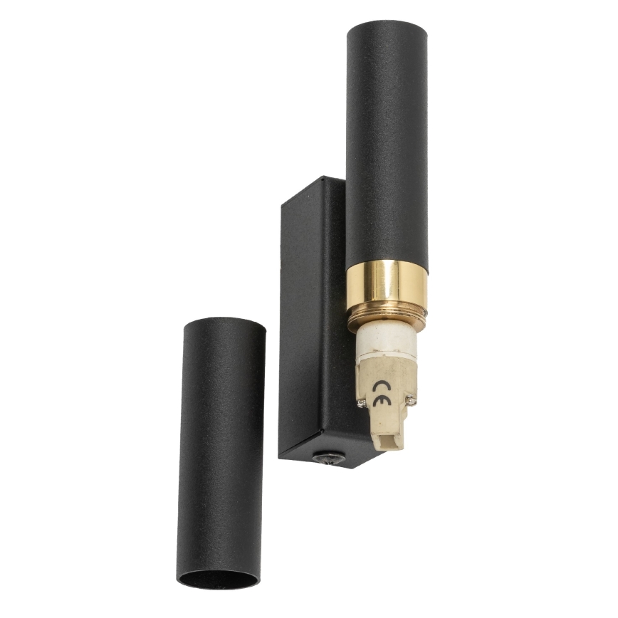 LED Kinkiet LAGOS 2xG9/3W/230V 4000K czarny/złoty
