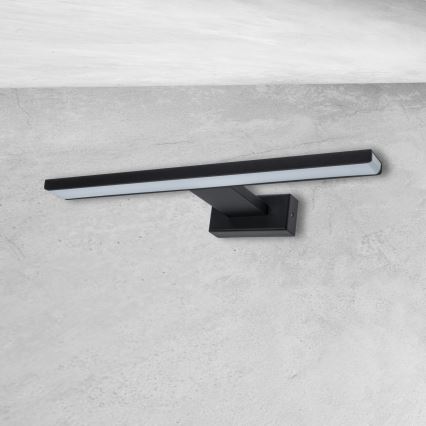 LED Kinkiet łazienkowy SHINE LED/7W/230V 30 cm IP44 czarny