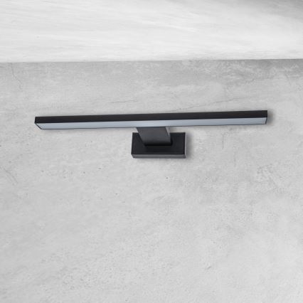 LED Kinkiet łazienkowy SHINE LED/7W/230V 30 cm IP44 czarny