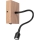 LED Kinkiet LECTOR LED/2,5W/230V dąb