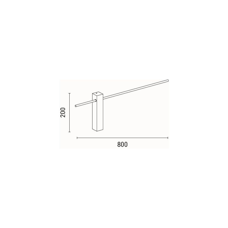 LED Kinkiet LED/10W/230V 3000K