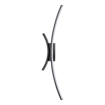 LED Kinkiet LED/12W/230V 3000-6000K czarny