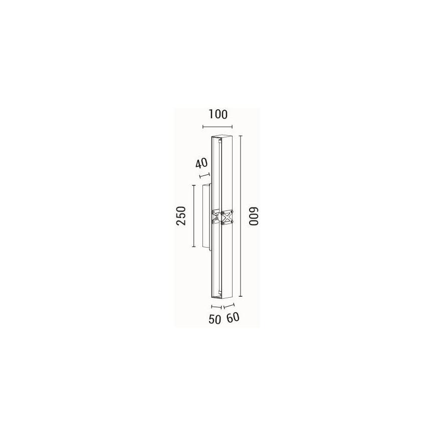 LED Kinkiet LED/13W/230V 3000K