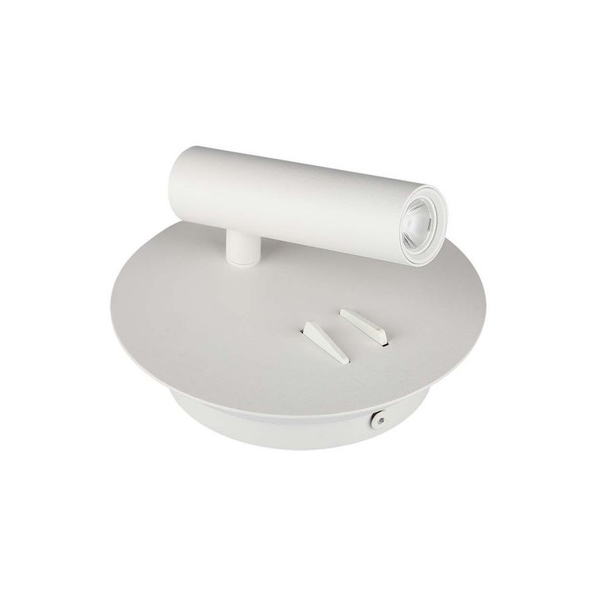 LED Kinkiet LED/3W/230V + LED/6W/230V 3000K biały