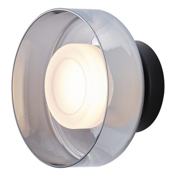 LED Kinkiet LED/8W/230V 3000K czarny/dymny