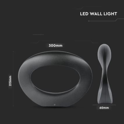 LED Kinkiet LED/9W/230V