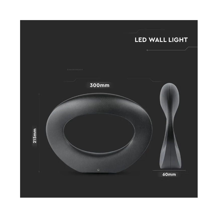 LED Kinkiet LED/9W/230V