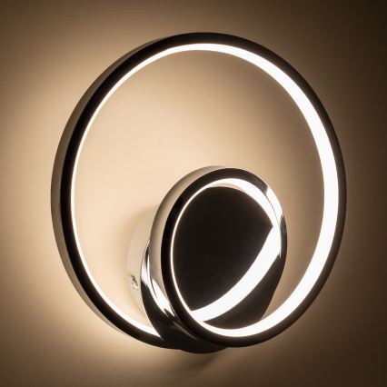 LED Kinkiet LUCERO LED/13W/230V chrom błyszczący