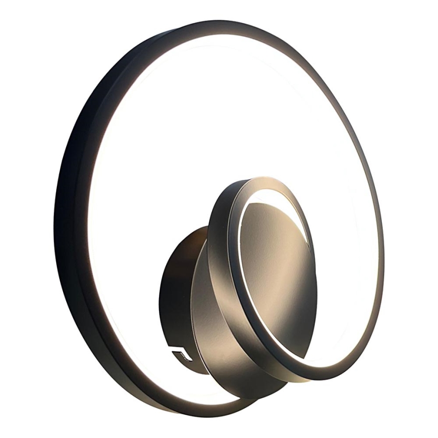 LED Kinkiet LUCERO LED/13W/230V czarny