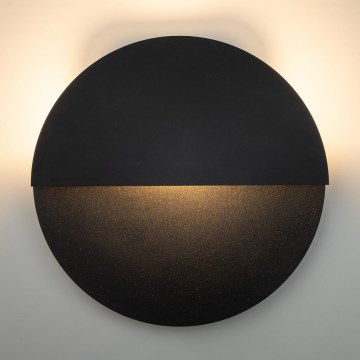 LED Kinkiet LUNA LED/7W/230V śr. 26 cm czarny